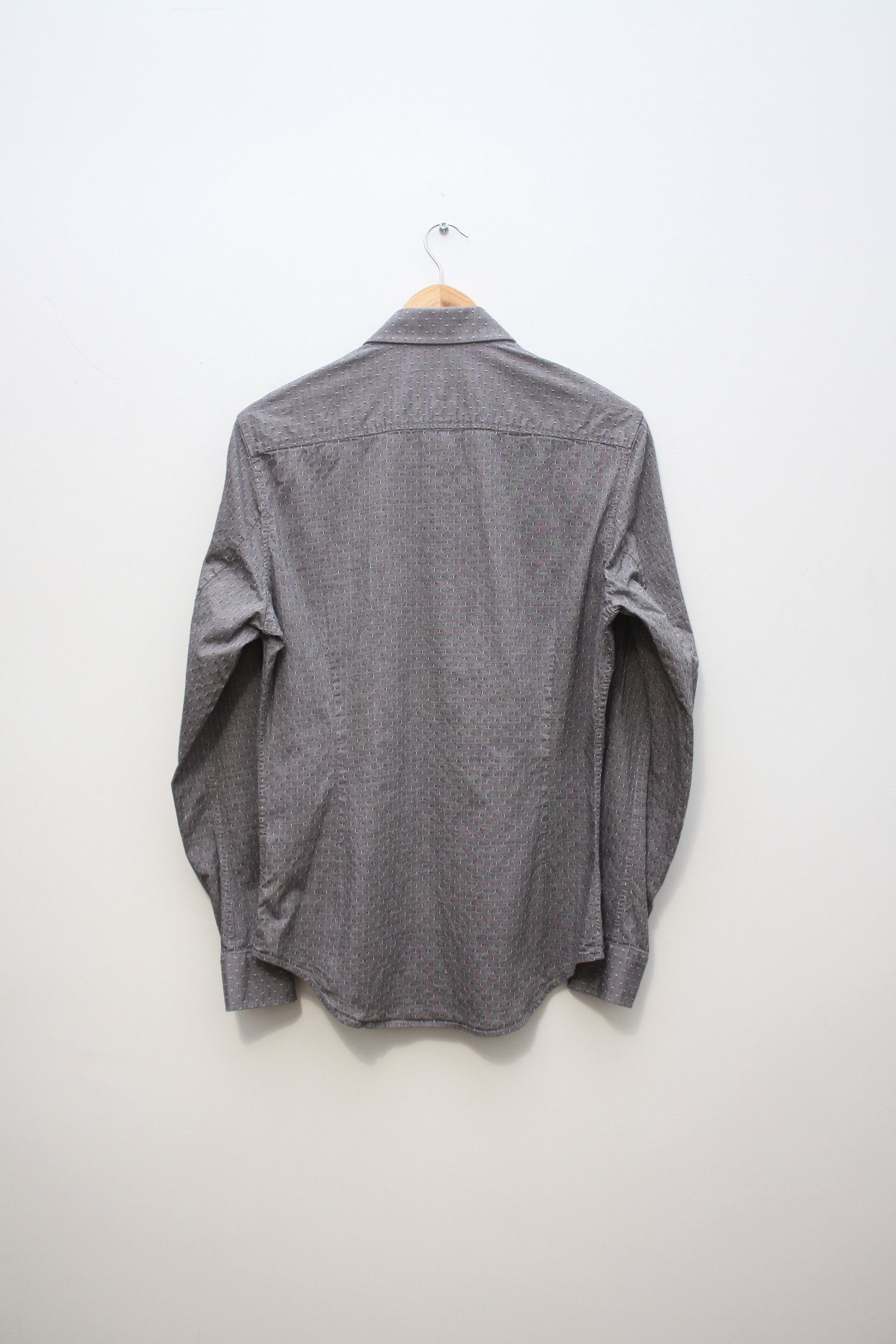 Vivienne Westwood Vivienne Westwood Grey L/S Shirt Men's 46 Size US S / EU 44-46 / 1 - 4 Thumbnail