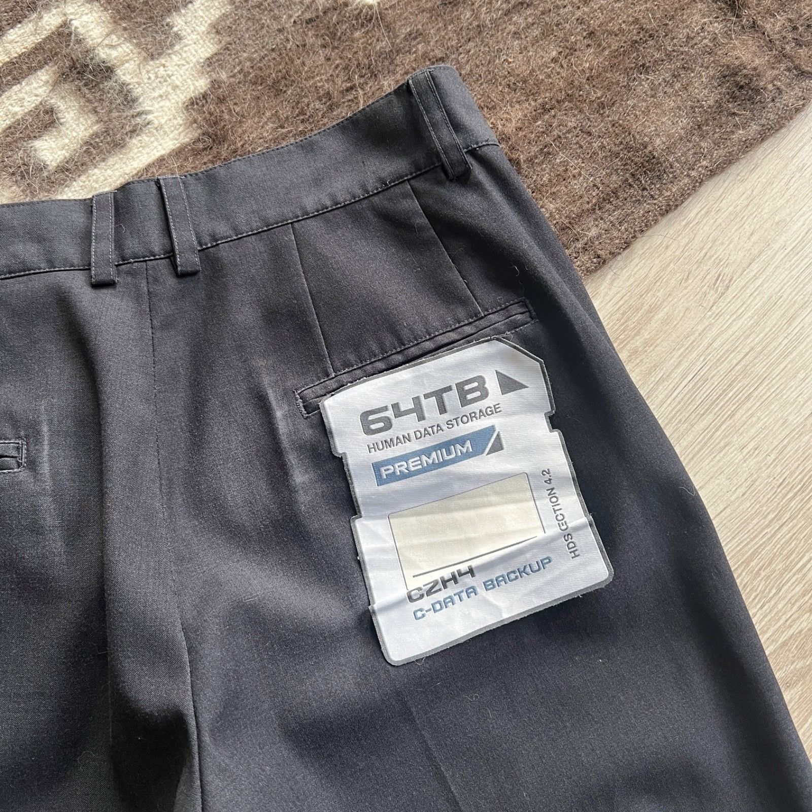 C2H4 C2H4 “Post Human Era” FM 2020 Cyberpunk Black Pants Tech Tro Size US 32 / EU 48 - 11 Thumbnail