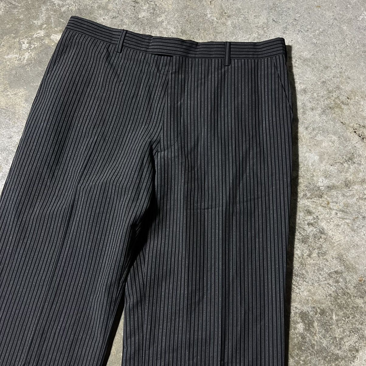 Prada Prada - SS19 - Pinstripe Virgin Wool & Mohair Trousers Size US 38 / EU 54 - 4 Thumbnail