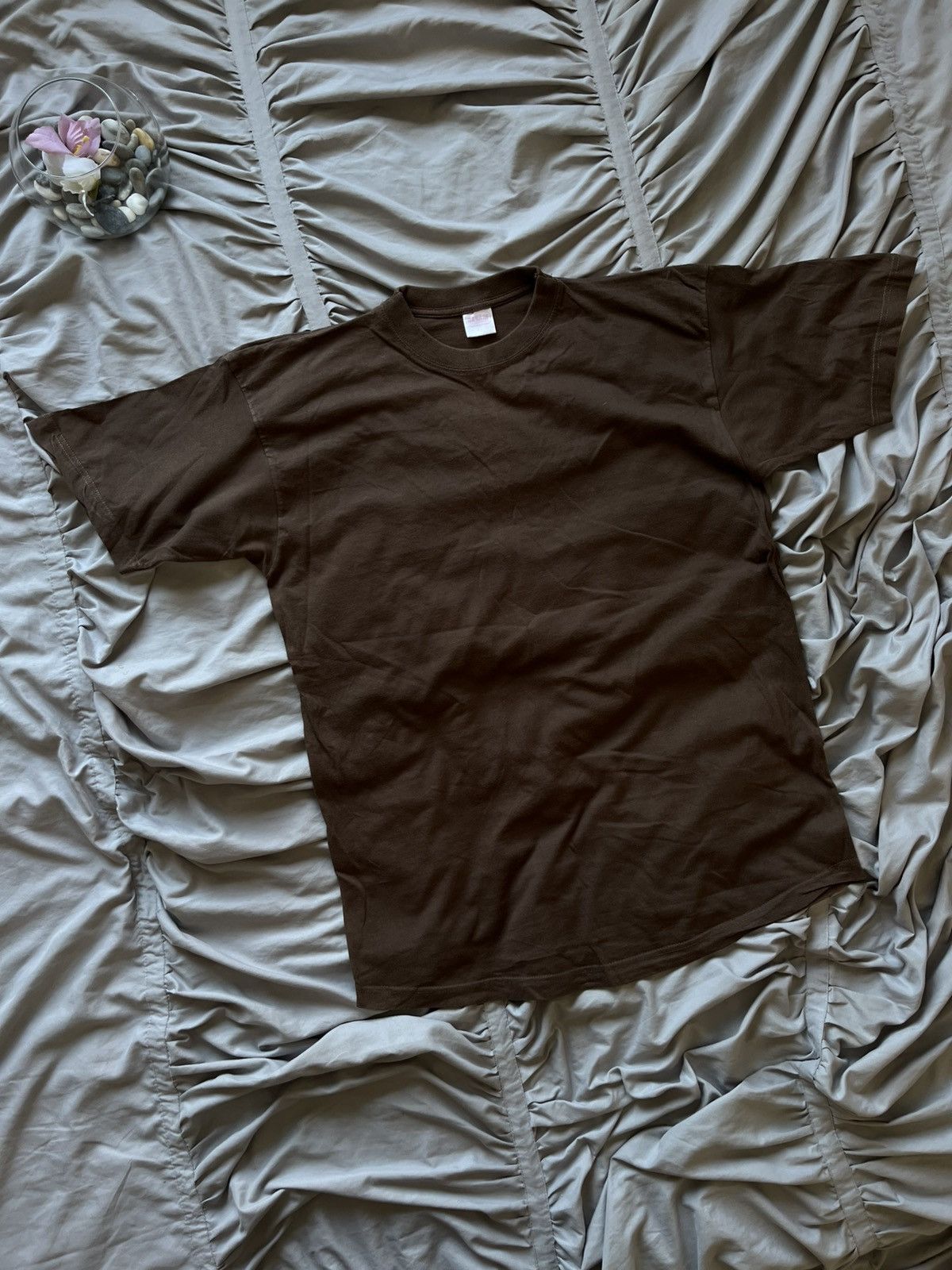 Japanese Brand Japanese T-Shirt Brown Made in USA Streetwear Vintage Size US XL / EU 56 / 4 - 1 Thumbnail