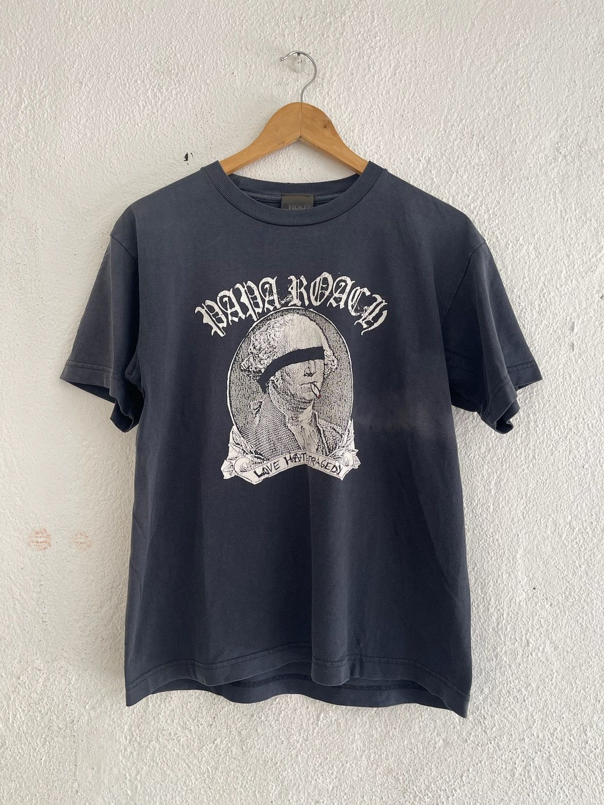 Band Tees × Vintage Vintage 2002 Papa Roach LHT Tshirt Size US M / EU 48-50 / 2 - 1 Thumbnail