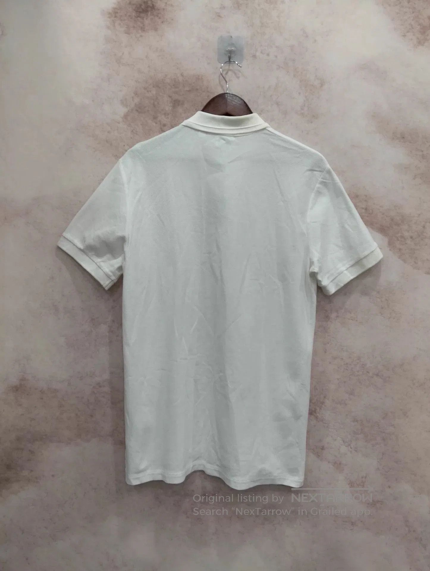 Burberry White Short Sleeve Polo Shirt Size L. Size US L / EU 52-54 / 3 - 2 Thumbnail