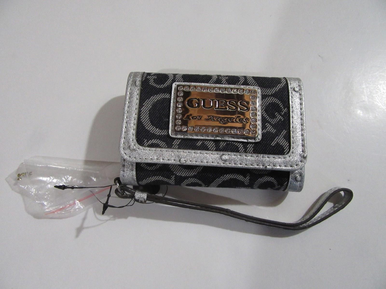 Guess Guess Womens Taluca Vintage Small Signature Wristlet Wallet Size ONE SIZE - 1 Thumbnail