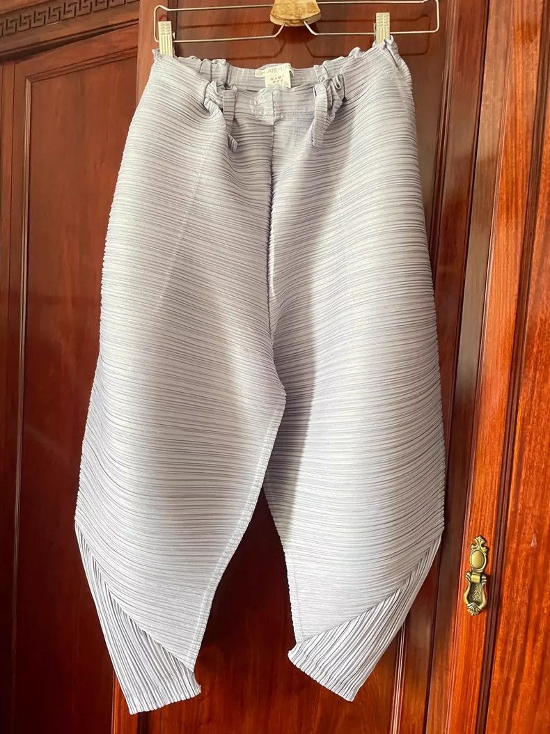 Issey Miyake Issey Miyake size:5 Grayish-purple pleated pants Size 42" / US 20 - 1 Thumbnail