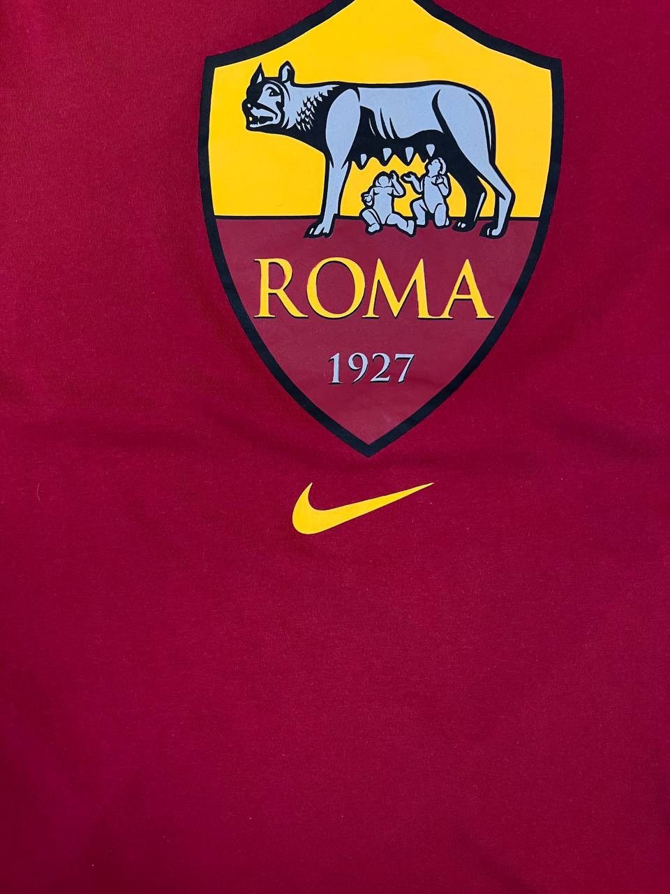 Nike AS Roma 2020/2021 Cotton Nike Maglia T shirt Football Red M Size US M / EU 48-50 / 2 - 5 Thumbnail