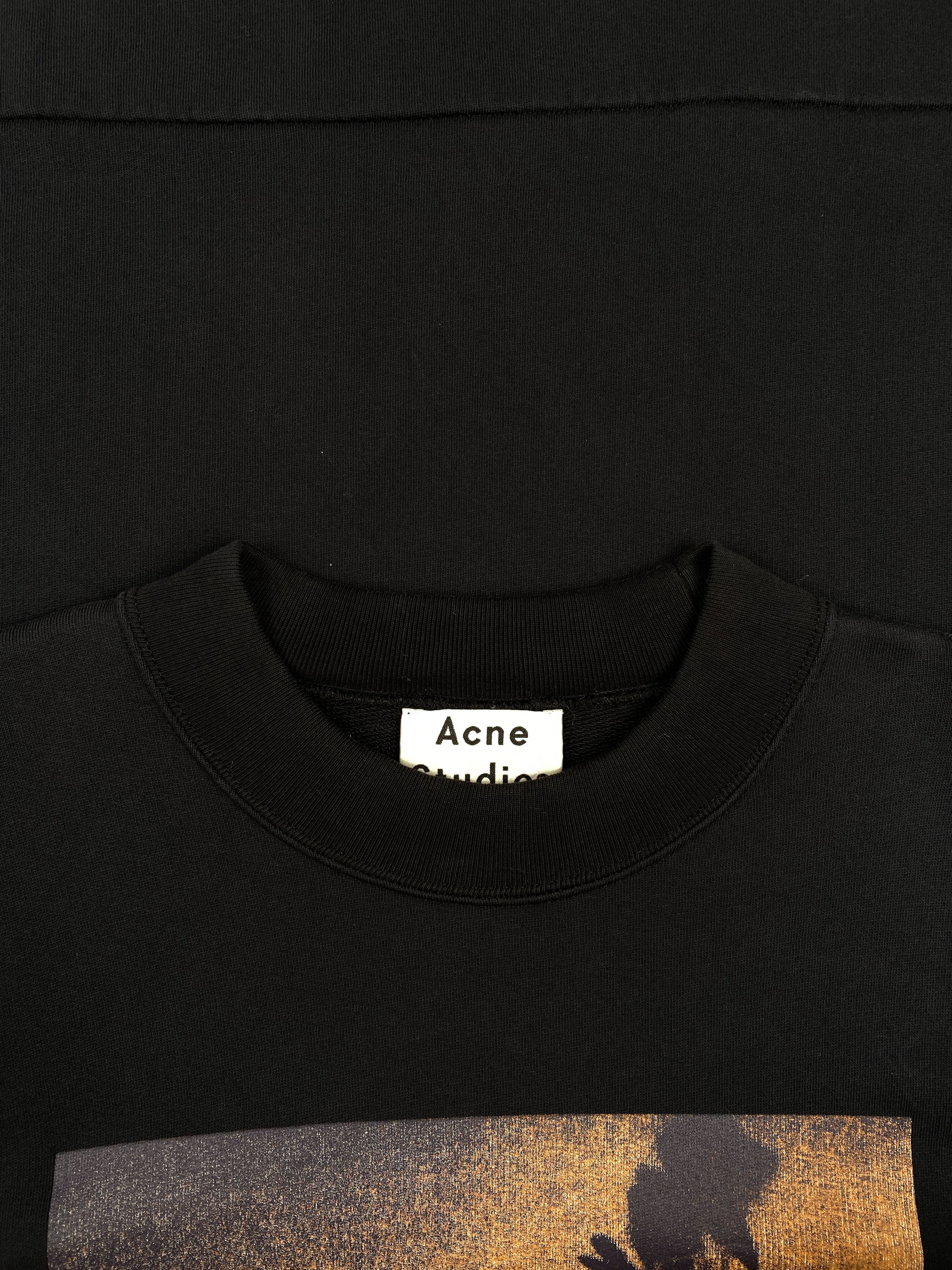 Acne Studios S/S 2018 Folke Print Crewneck Sweater Size US M / EU 48-50 / 2 - 7 Thumbnail