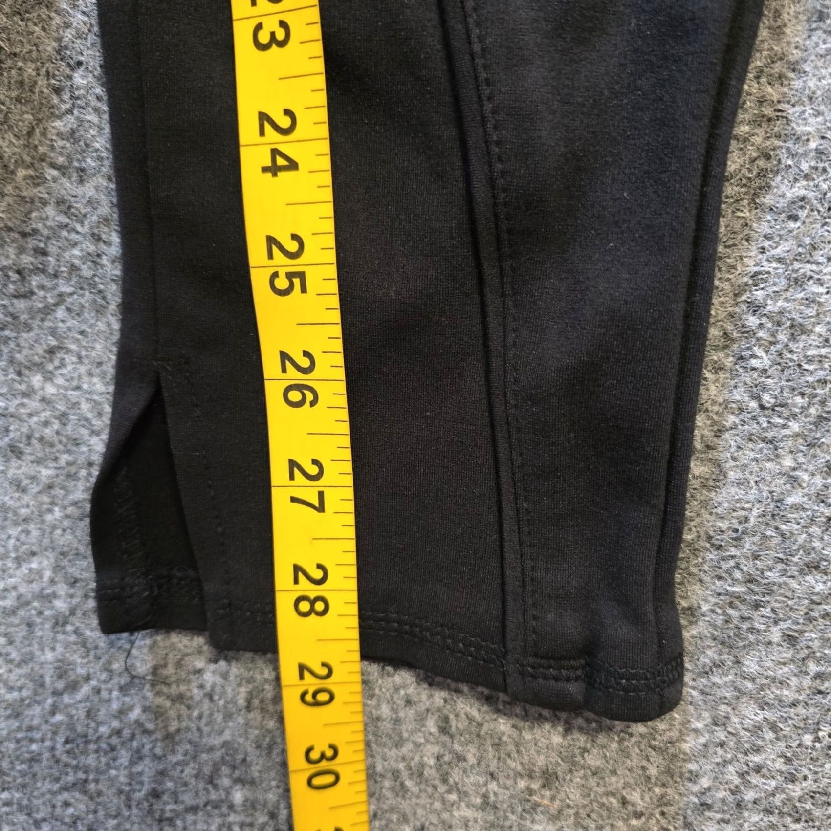 Vintage Jaanuu Pants Womens Medium Black Pull On Pockets Nursing Medical Basic Comfort Size 32" / US 10 / IT 46 - 7 Thumbnail