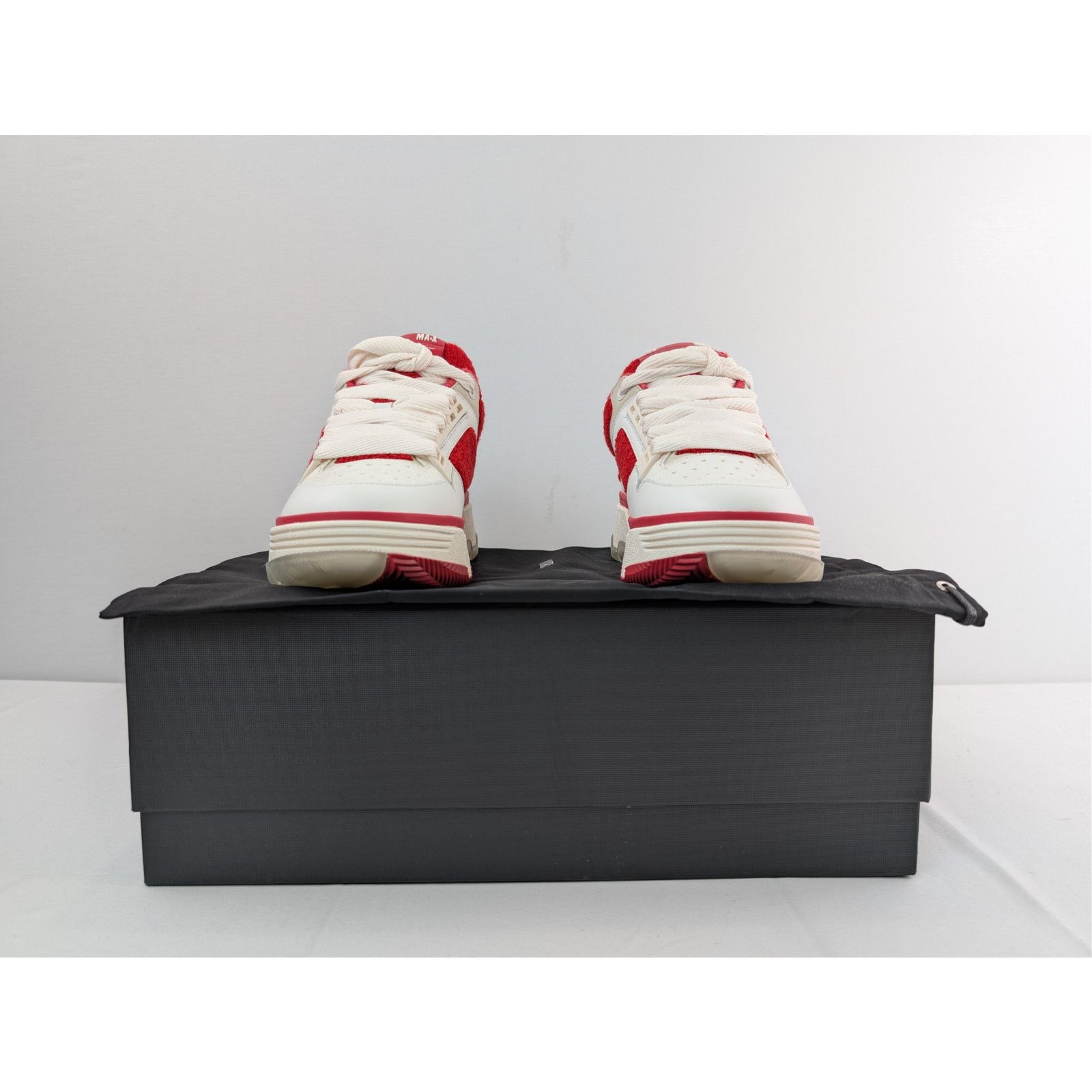 Amiri o1rshd1 Q:2 / Varsity MA-1 Sneakers in Red Size US 11 / EU 44 - 15 Thumbnail