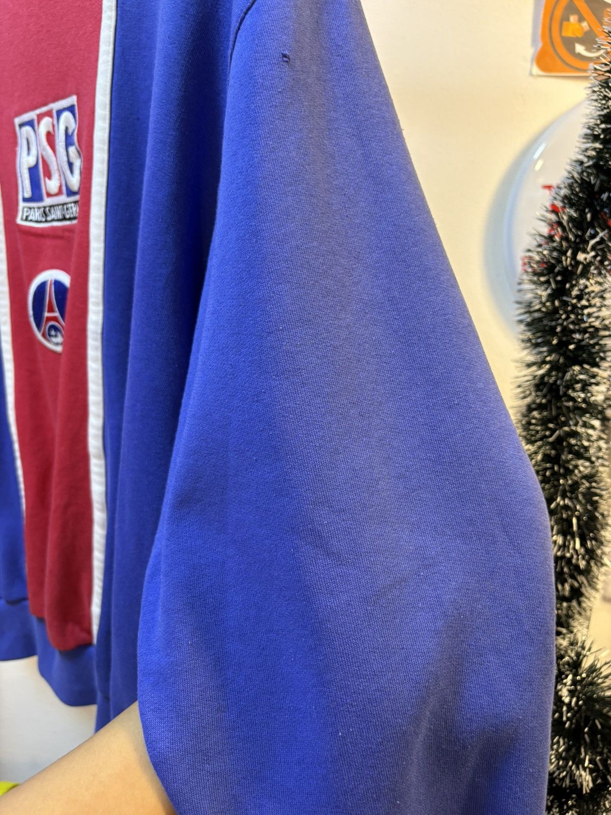 Nike Rare Vintage 90s Paris Saint-Germain Sweatshirt Size US L / EU 52-54 / 3 - 11 Thumbnail