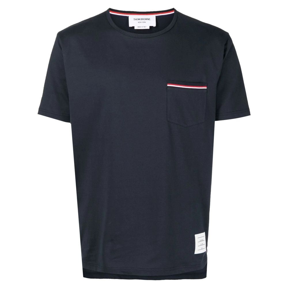Thom Browne Thom Browne BLUE T-Shirts & Vests - T-Shirts Size US XL / EU 56 / 4 - 1 Thumbnail