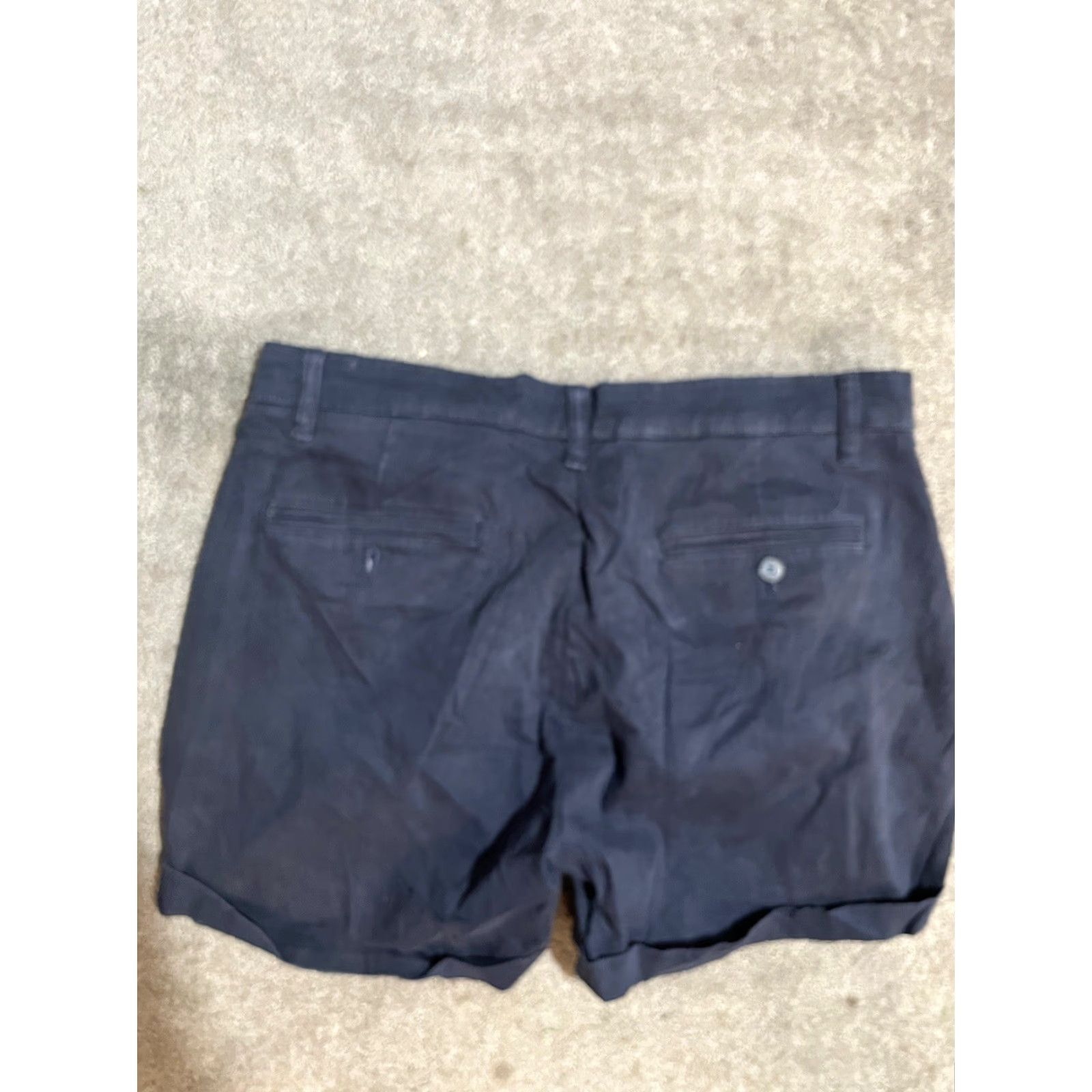 Nautica Nautica Chino Shorts Men Classic Fit Blue Cotton 32W 32 Inseam 8" Casual Belt Loops Vintage? No Size US 32 / EU 48 - 2 Thumbnail