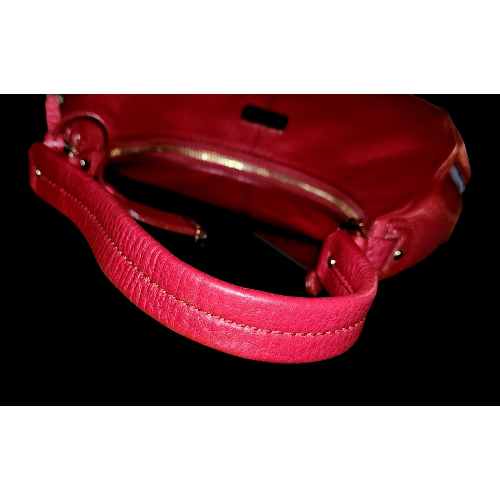 Cole Haan Cole Haan Red Leather Tote Bag Size ONE SIZE - 6 Thumbnail