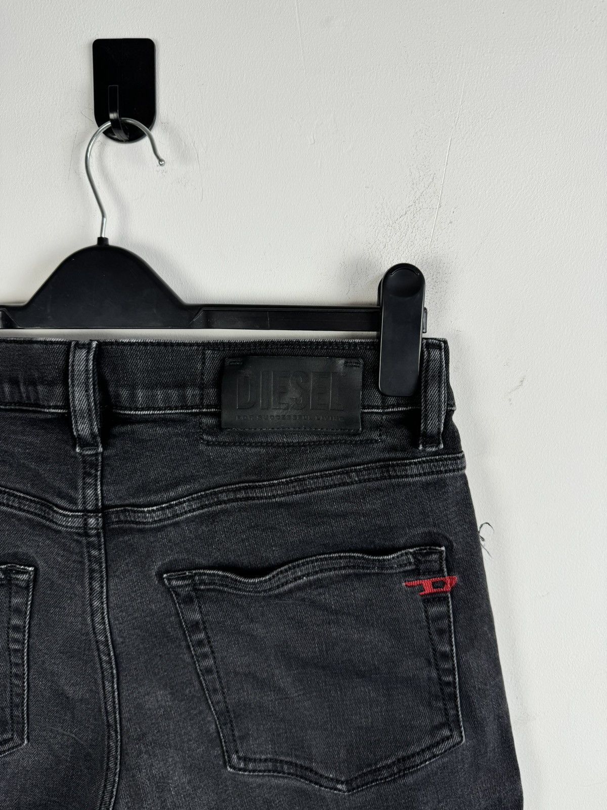 Diesel Diesel D-Strukt SP8 Faded Distressed Denim Jeans Size US 31 - 5 Thumbnail