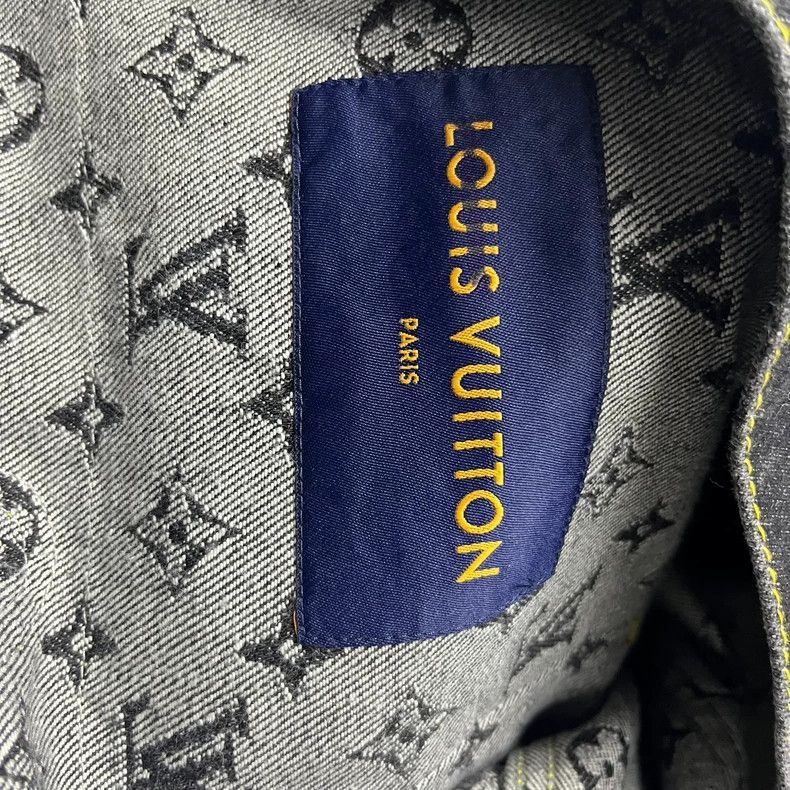 Louis Vuitton Louis Vuitton Black Denim Work Jacket-2506 Size US L / EU 52-54 / 3 - 4 Thumbnail