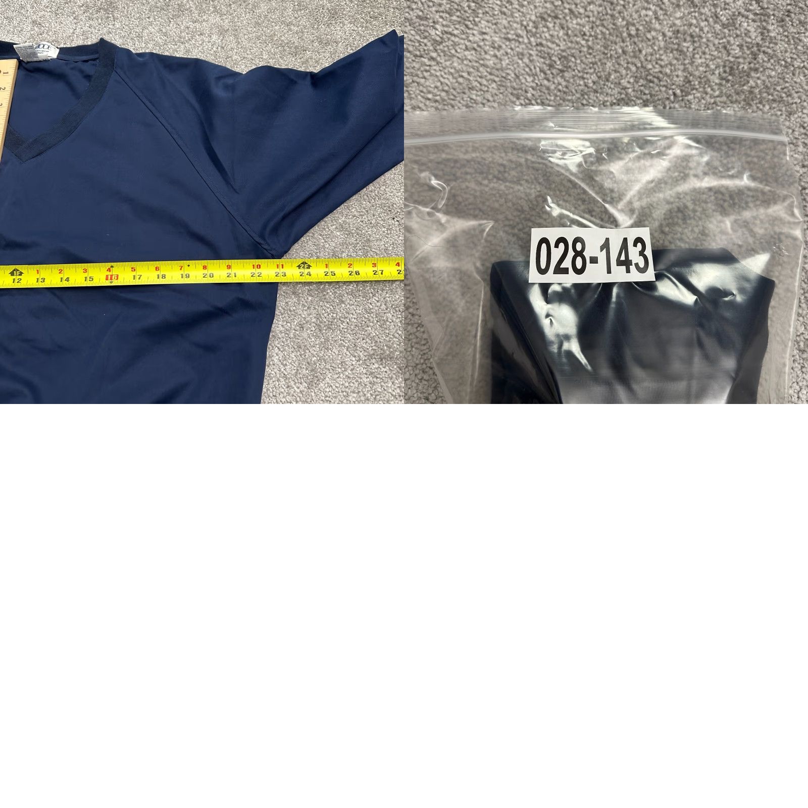 Vintage La Mode Vintage Windbreaker Sweatshirt Mens Medium Blue V-Neck Golf Pullover Size US M / EU 48-50 / 2 - 8 Thumbnail