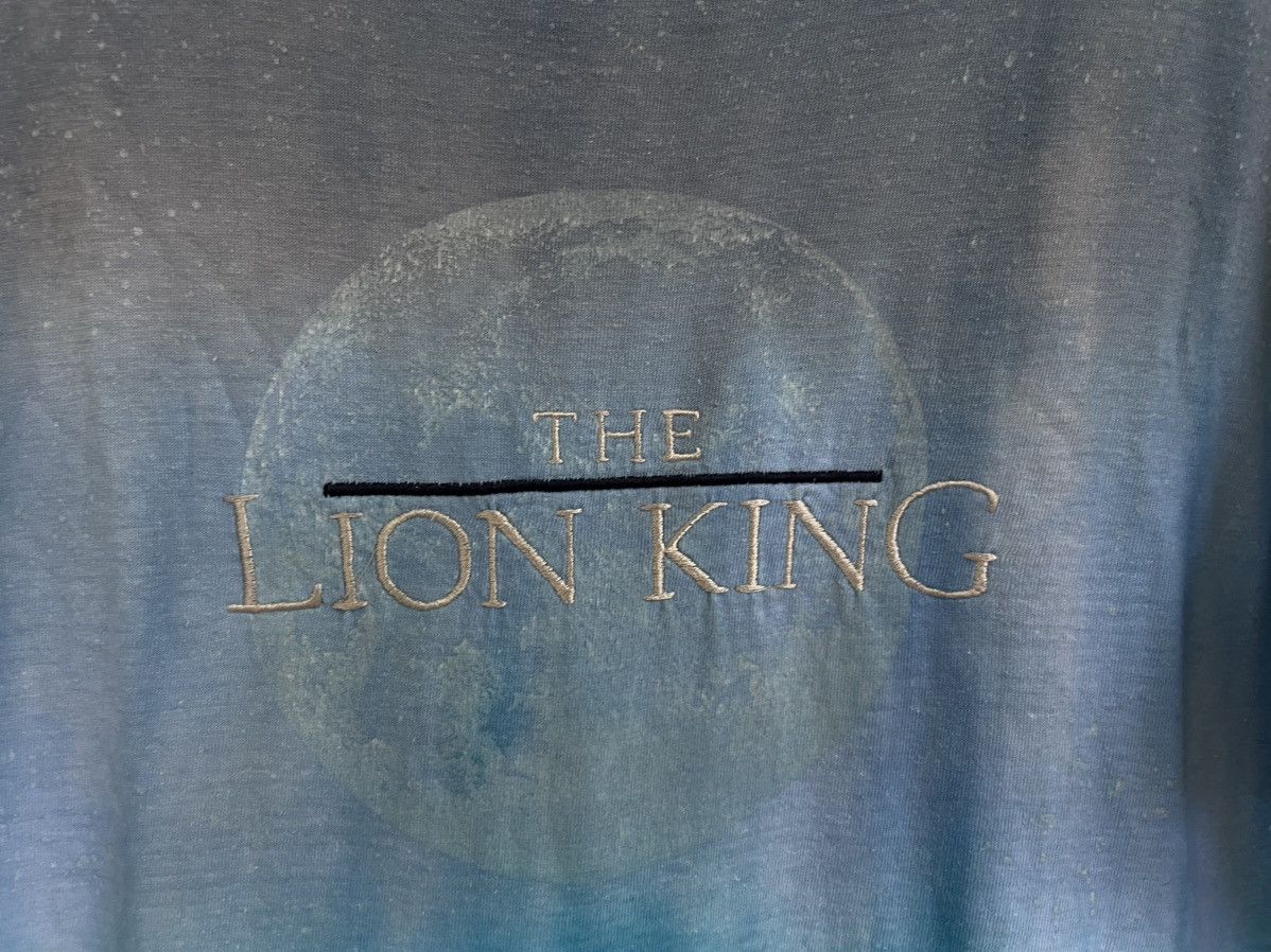 Disney Vintage 90s The Lion King AOP tie dye Disney t shirt Size US L / EU 52-54 / 3 - 4 Thumbnail