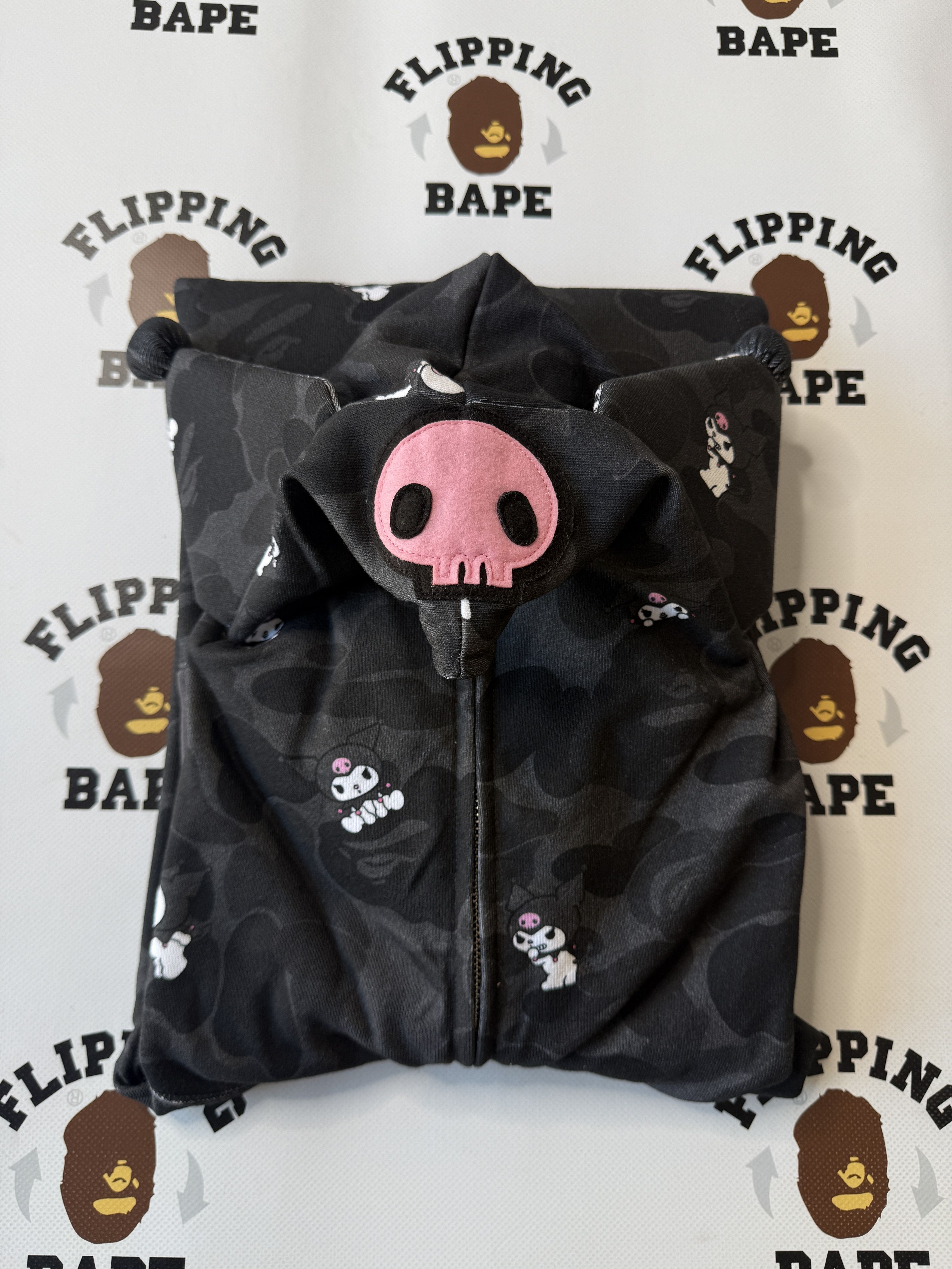 Bape BAPE X KUROMI CAMO FULL ZIP HOODIE Size M / US 6-8 / IT 42-44 - 20 Thumbnail