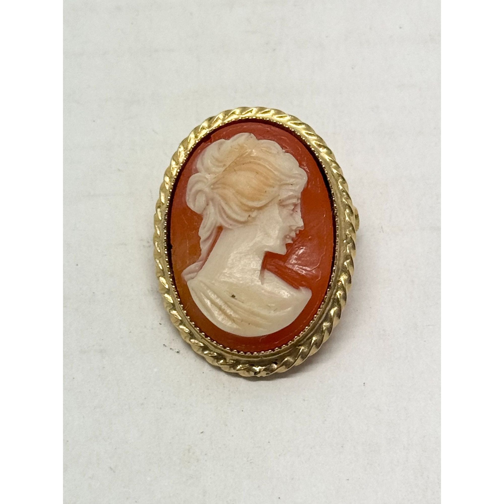 Vintage Vintage cameo brooch pin pendant Size ONE SIZE - 4 Thumbnail