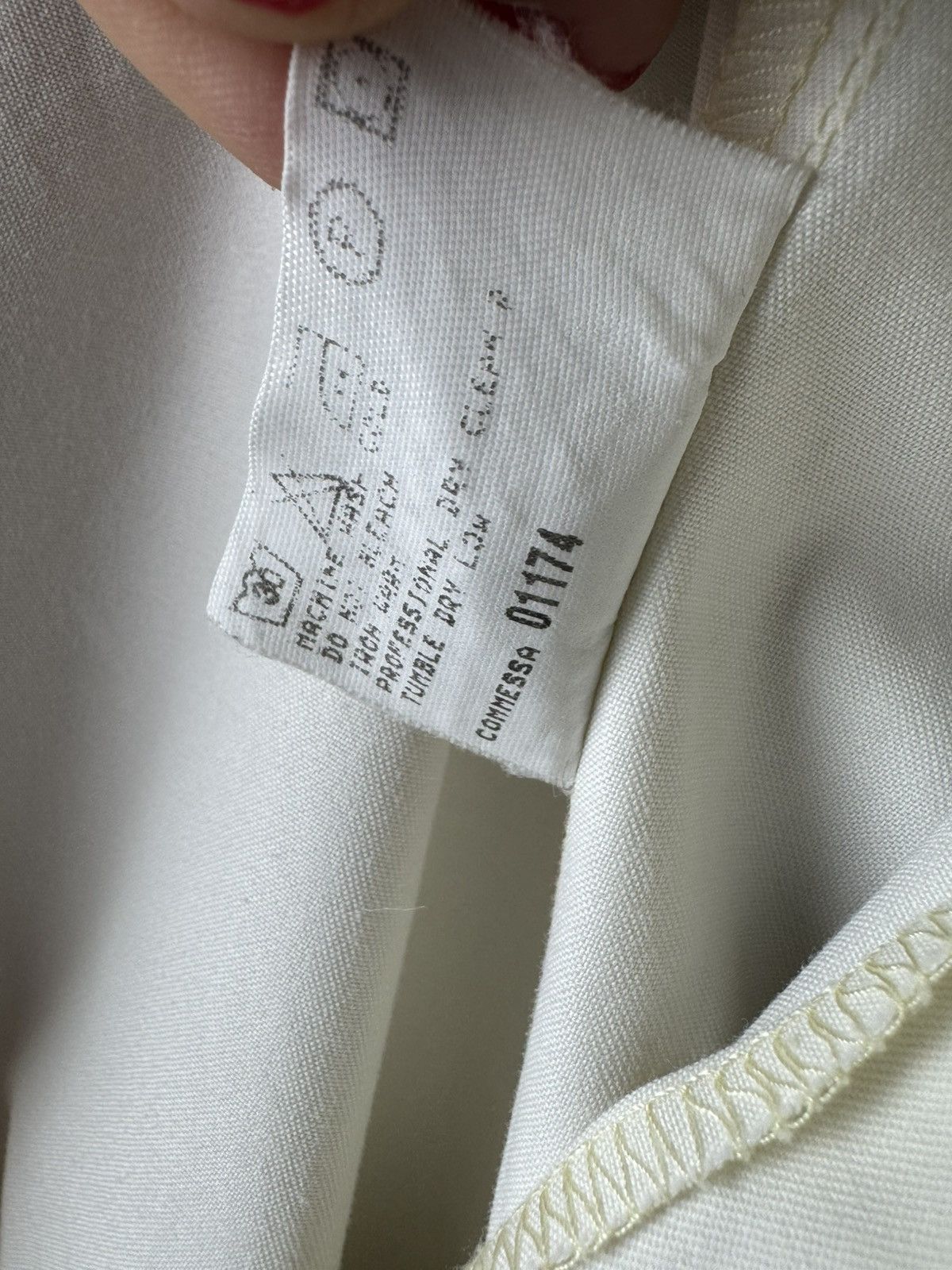 Japanese Brand × Vintage Women's Vintage Dress White Marithé + François Girbaud Size L / US 10 / IT 46 - 12 Thumbnail