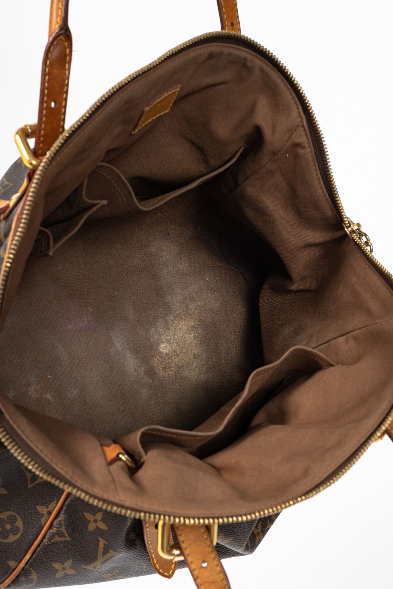 Louis Vuitton Louis Vuitton Tivoli GM Monogram & Leather-Trim Handbag Size ONE SIZE - 11 Thumbnail