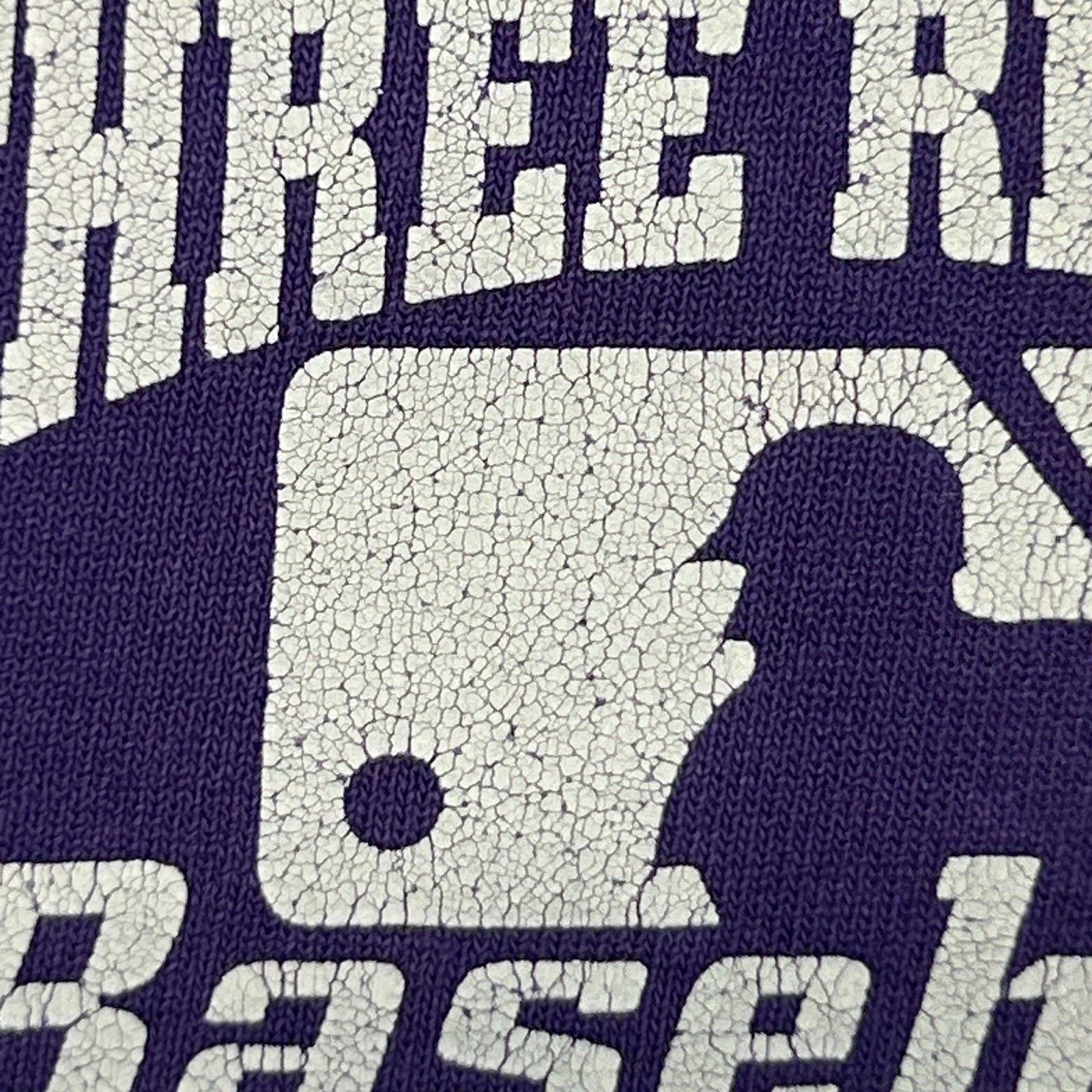 Russell Athletic Vintage 90s Three Rivers Baseball T Shirt XL X-Large Size US XL / EU 56 / 4 - 6 Thumbnail