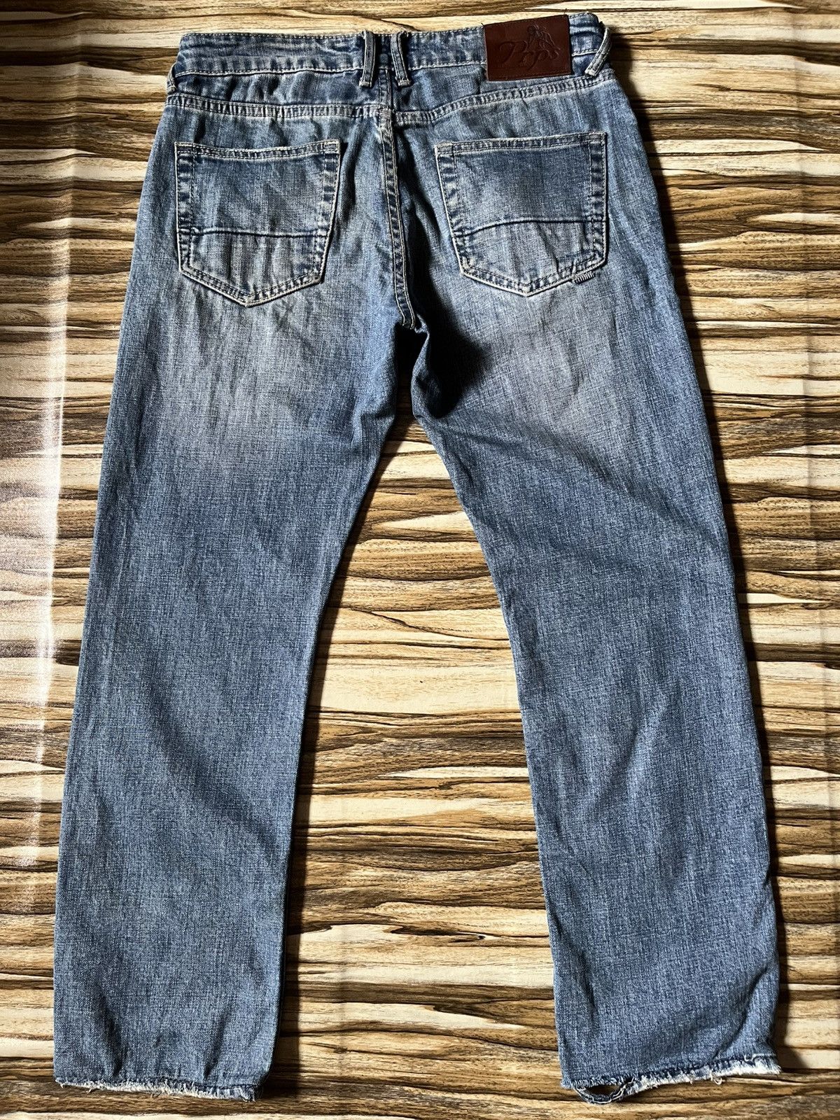 Prps Prps Distressed Blue Jean Jeans Fly Button 501 Cutting Size US 30 / EU 46 - 6 Thumbnail
