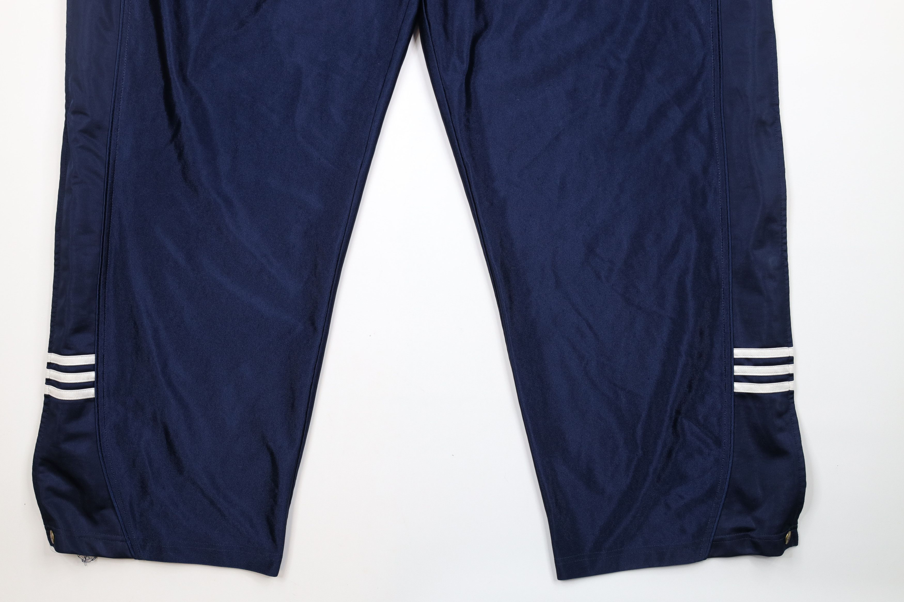 Adidas × Vintage Vtg Y2K 2003 Adidas Spell Out Wide Leg Tearaway Sweatpants Size US 40 / EU 56 - 4 Thumbnail