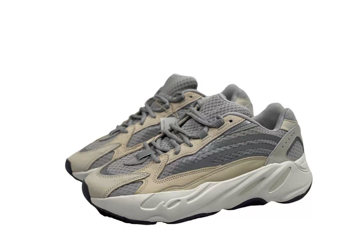 Yeezy Yeezy 700 V2 Cream 3M Reflective Silver White Grey J31 Size US 10 / EU 43 - 1 Thumbnail