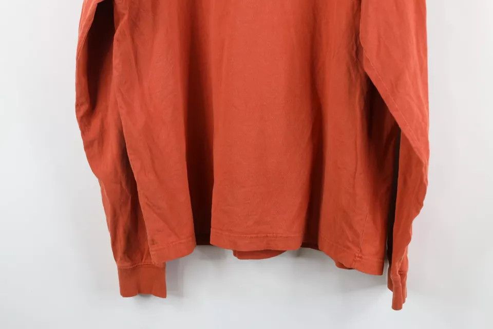 Abercrombie & Fitch × Vintage Vintage 90s Abercrombie & Fitch Long Sleeve T-Shirt Orange Size US L / EU 52-54 / 3 - 10 Thumbnail