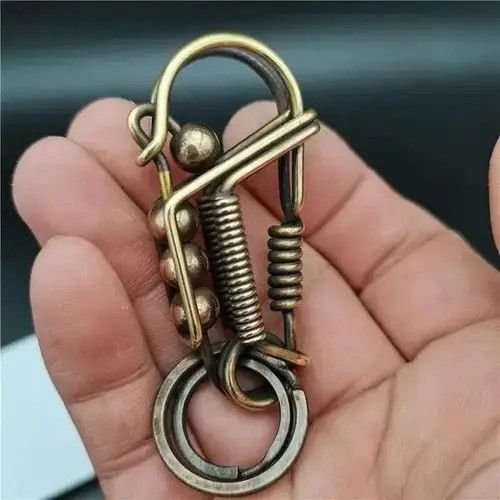 Other Brass Handicraft Mechanical KeyRing Size ONE SIZE - 4 Thumbnail