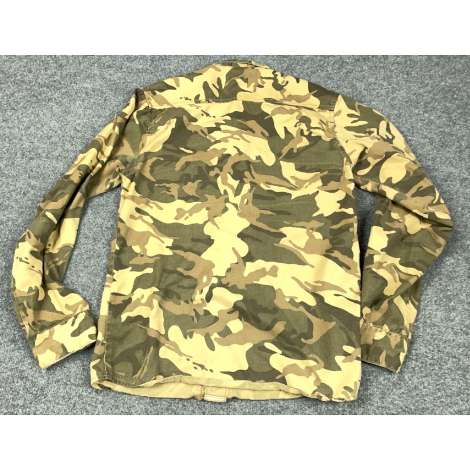 Vintage VINTAGE Imperious Men's Heavyweight Camouflage Shirt Long Sleeve Button-Up Workwear Hunting Brown Adult Large Size US L / EU 52-54 / 3 - 2 Thumbnail