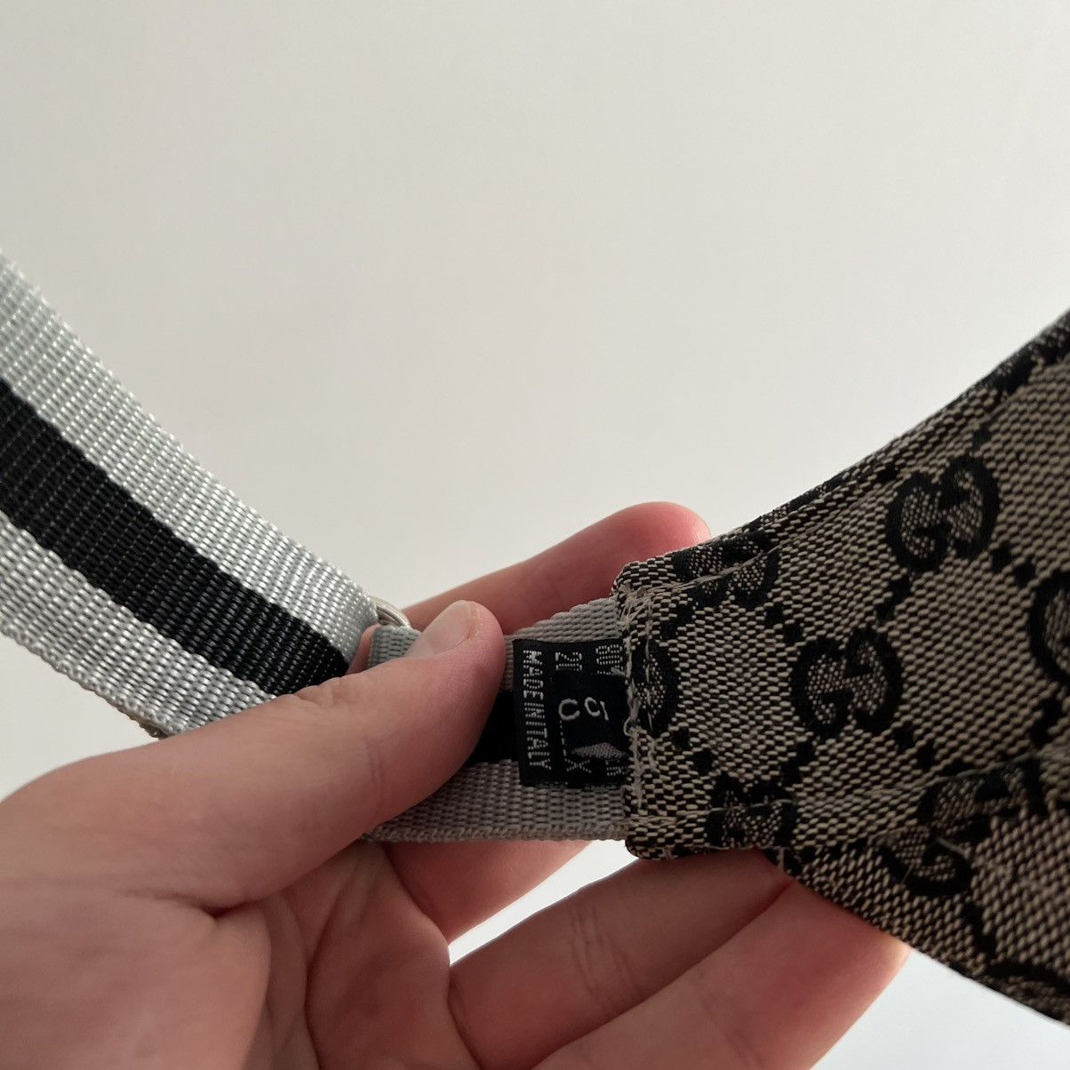 Gucci Gucci 90s GG Monogram Rare Biege Sun Visior - Cap Size ONE SIZE - 6 Thumbnail