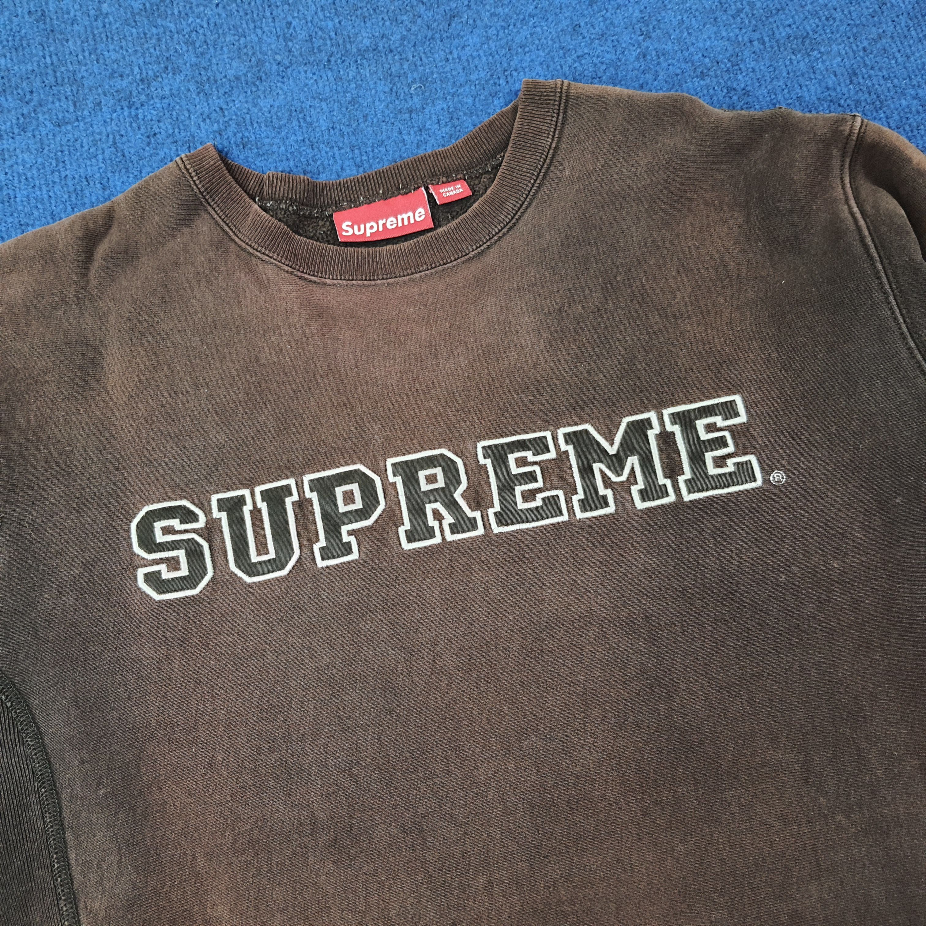 Supreme Vintage Supreme Streetwear Sweatshirt C242N15 Size US L / EU 52-54 / 3 - 2 Thumbnail