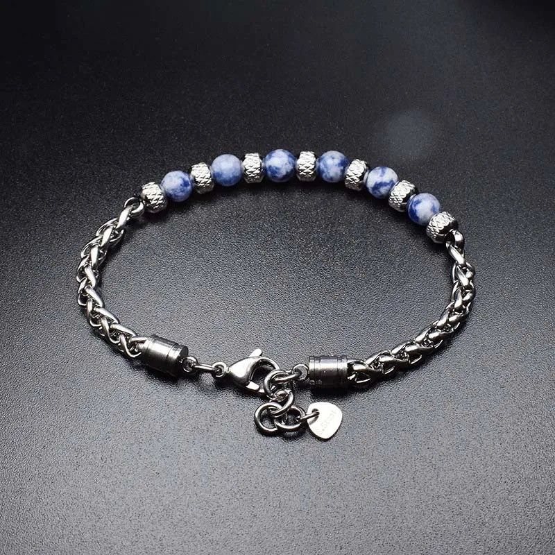 Other 6MM Adjustable Unique Natural Tiger Eye Stone Bracelets Size ONE SIZE - 2 Thumbnail