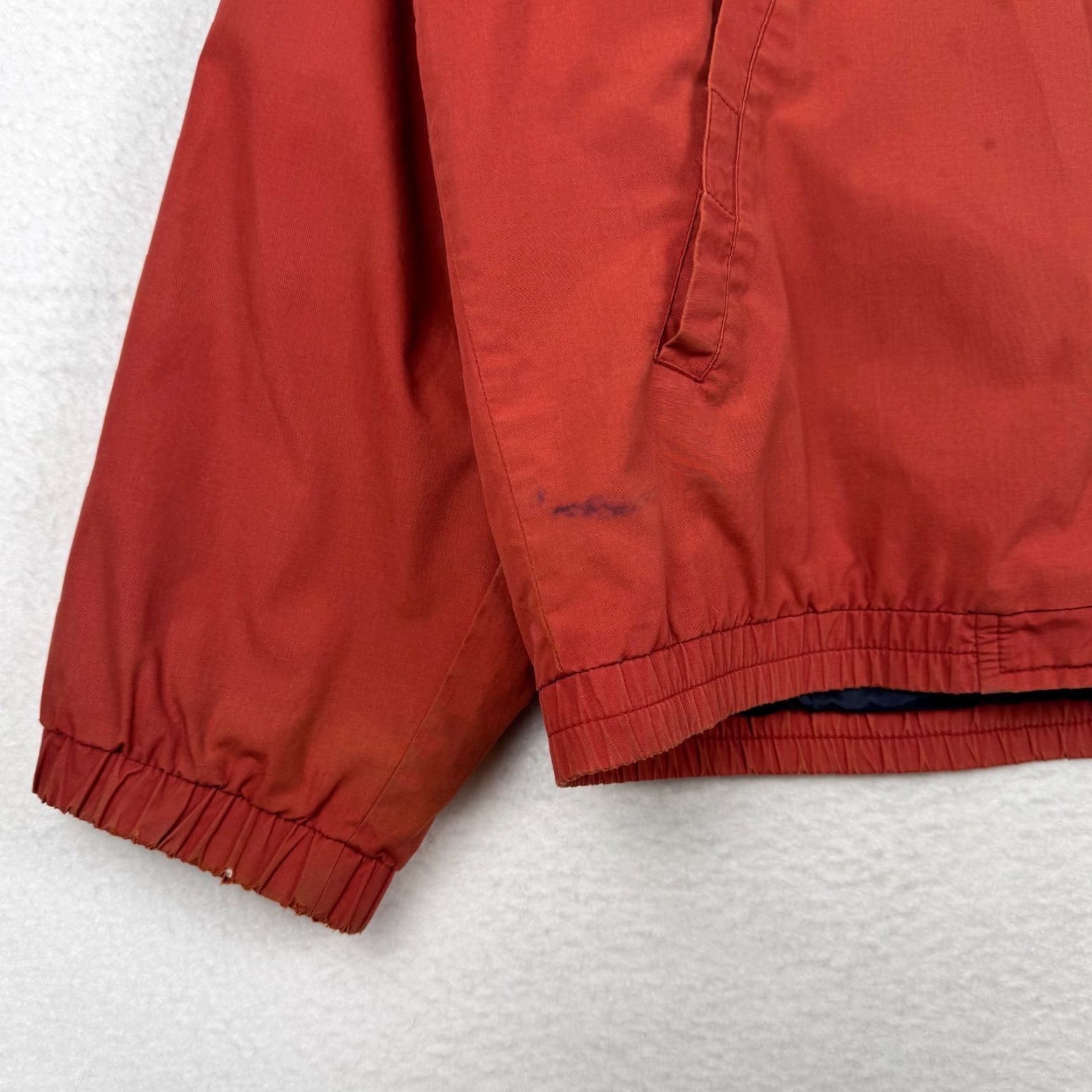 London Fog London Fog Men's Jacket Full Zip Plaid Quilt Lined Cotton Blend Red M Windbreaker Winter Fall Casual Regular Size US M / EU 48-50 / 2 - 2 Thumbnail