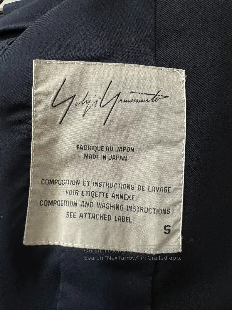 Yohji Yamamoto Yohji Yamamoto Short Sleeve Wool blazer Size S / US 4 / IT 40 - 6 Thumbnail