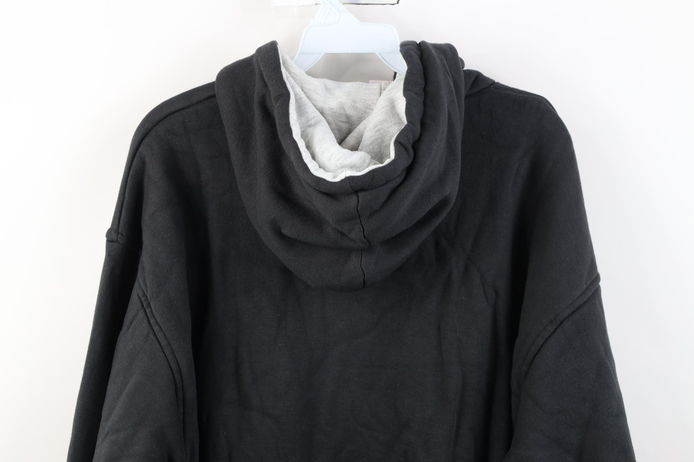 Vintage Vintage 90s Streetwear Thermal Lined Hoodie Sweatshirt Size US XL / EU 56 / 4 - 12 Thumbnail