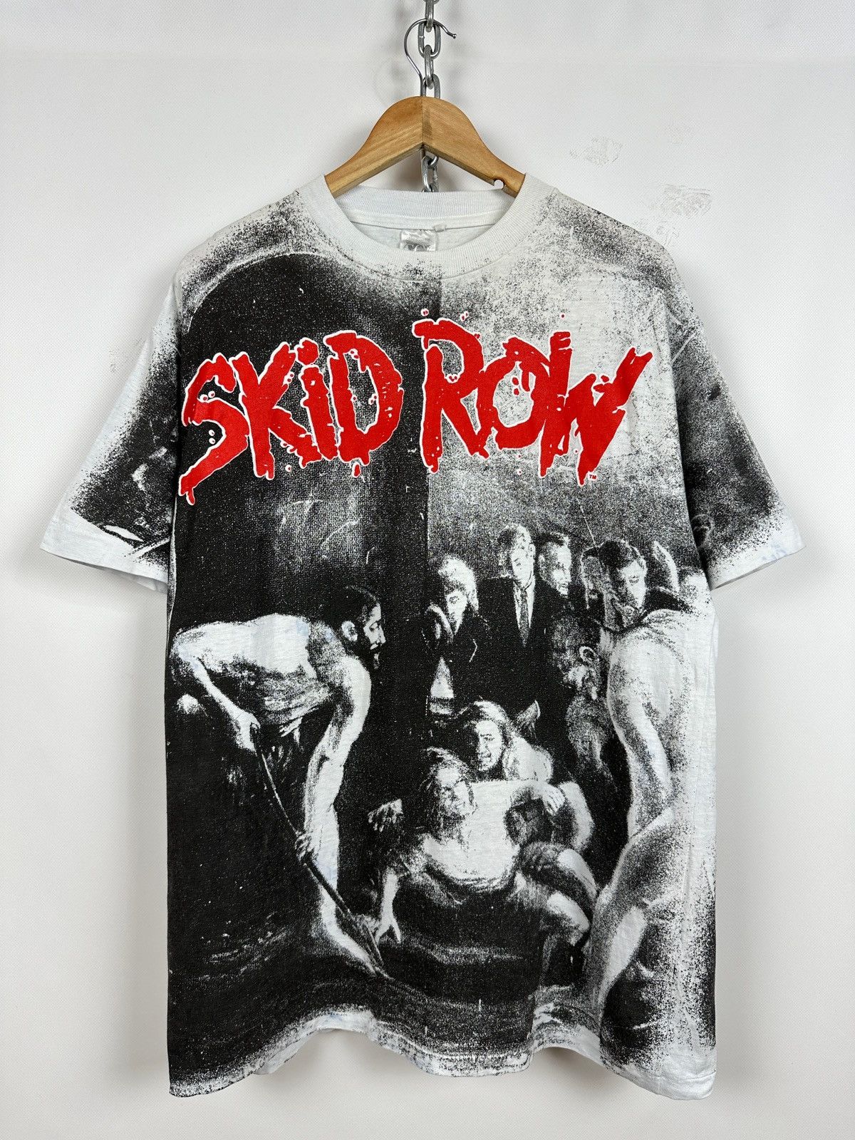 Band Tees × Tour Tee × Vintage 90s Vintage Skid Row Slave To The 