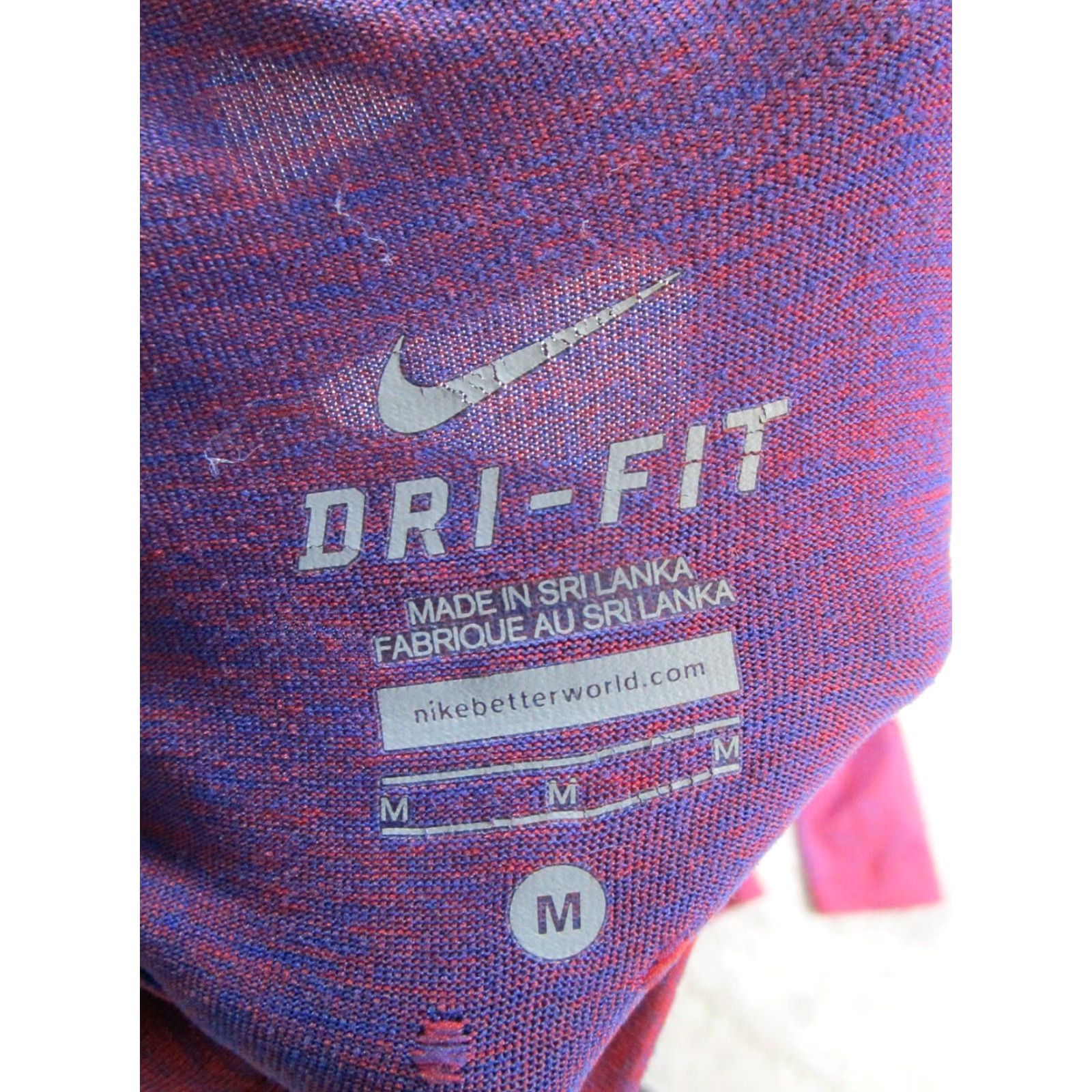 Nike Nike Sweater Womens Medium Red Dri-Fit Running Quarter Zip Size M / US 6-8 / IT 42-44 - 4 Thumbnail