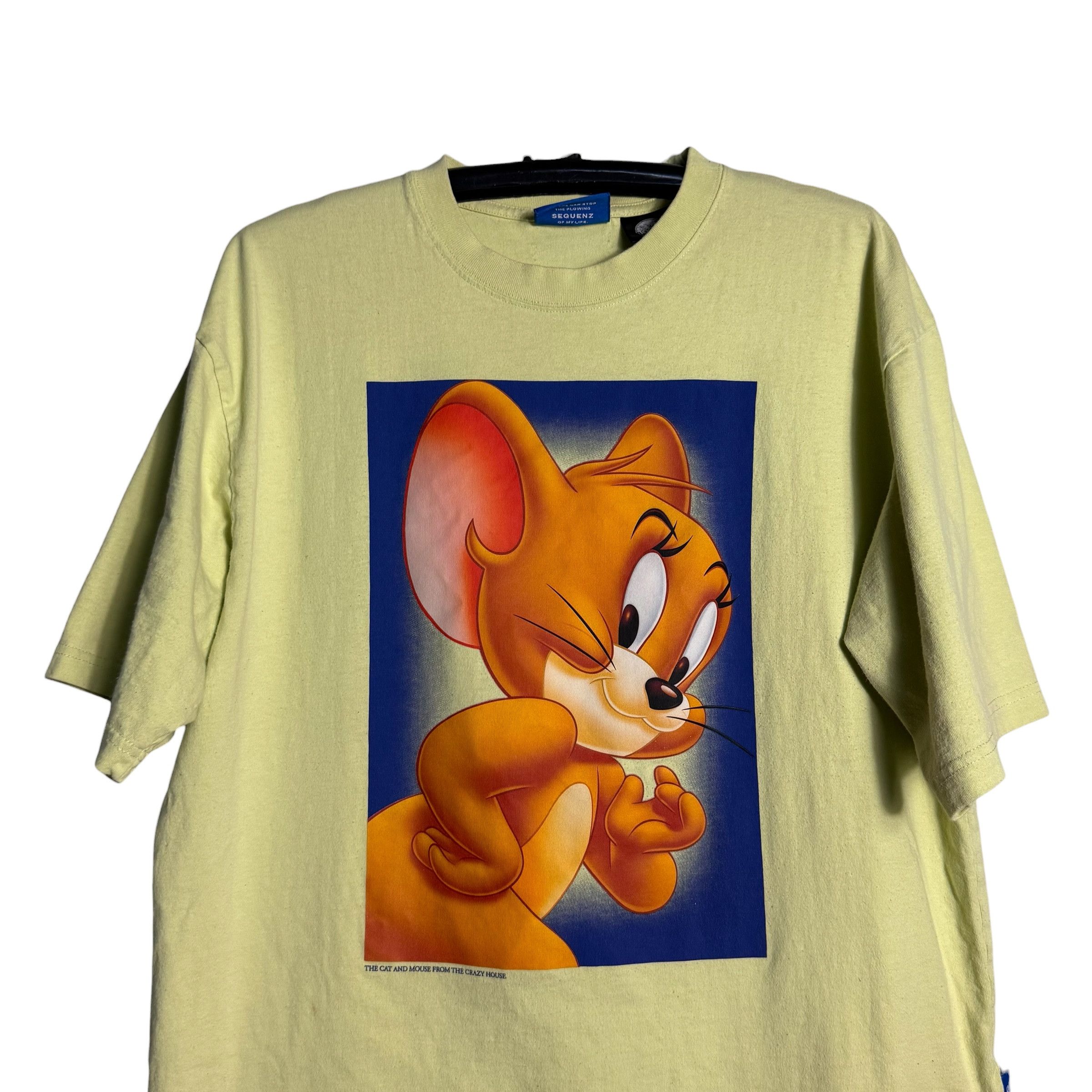 Cartoon Network 🔥RARE🔥Sequenz x Tom and Jerry Spellout T-shirt Size US XL / EU 56 / 4 - 2 Thumbnail