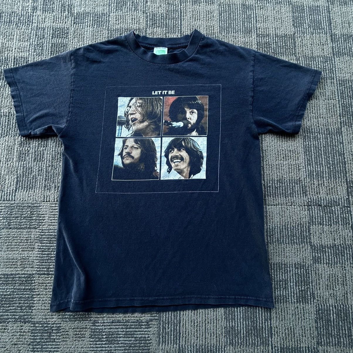 Vintage Vintage Y2K 2005 The Beatles “Let It Be” Graphic T-Shirt Size US S / EU 44-46 / 1 - 1 Thumbnail