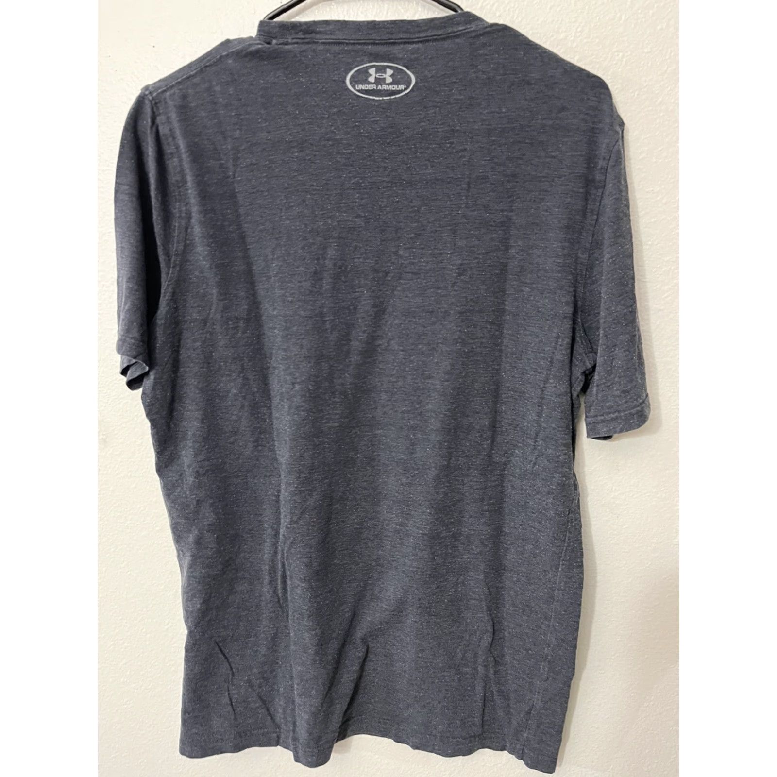 Under Armour Under Armour Mens Short Sleeve Top Gray Logo Activewear Lightweight Moisture Wicking Quick Dry Crew Neck T-Shirt Pullover Size US S / EU 44-46 / 1 - 3 Thumbnail