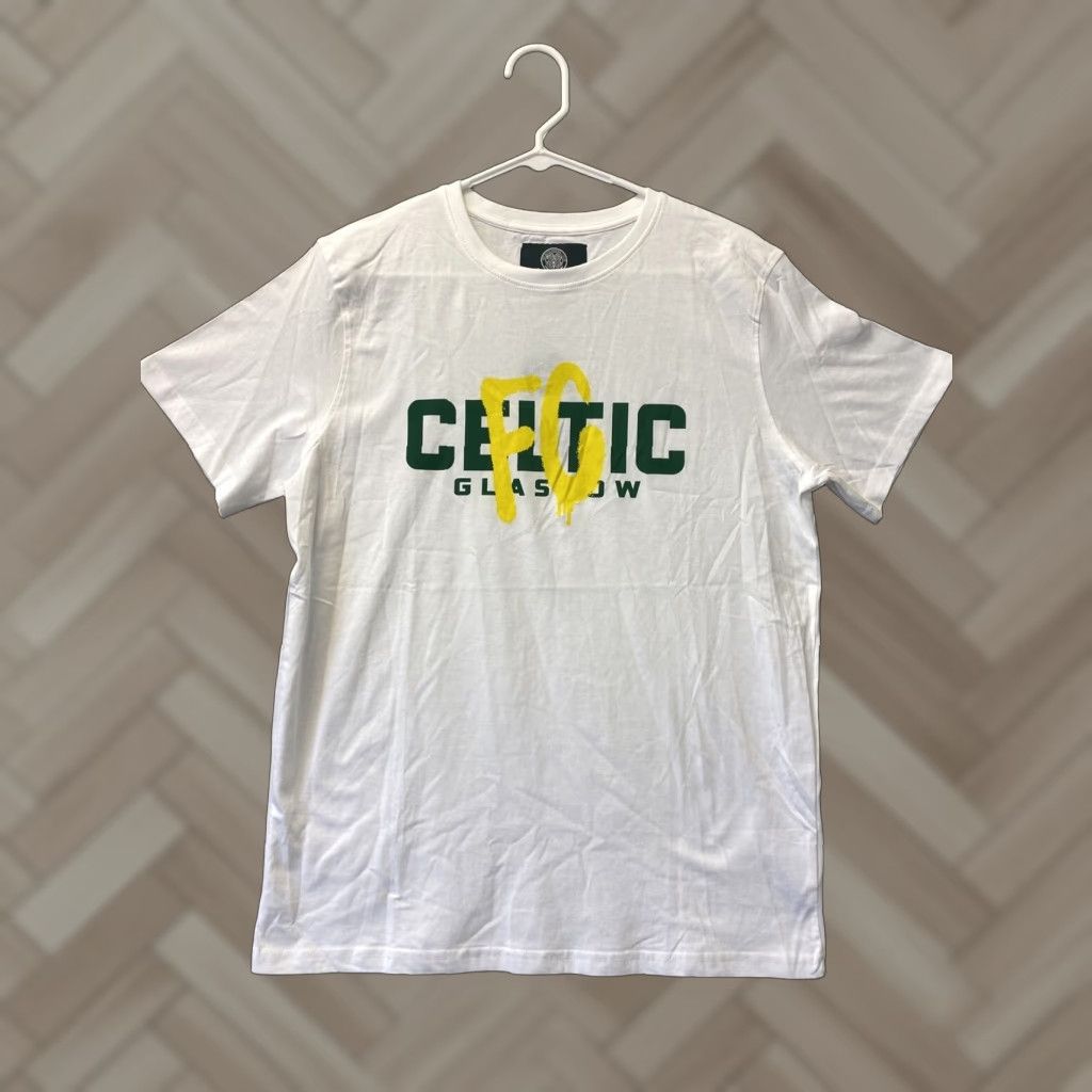Vintage Celtic Football T-Shirt Men Medium Green Soccer Glasgow Irish 2021 Cotton Size US M / EU 48-50 / 2 - 1 Thumbnail