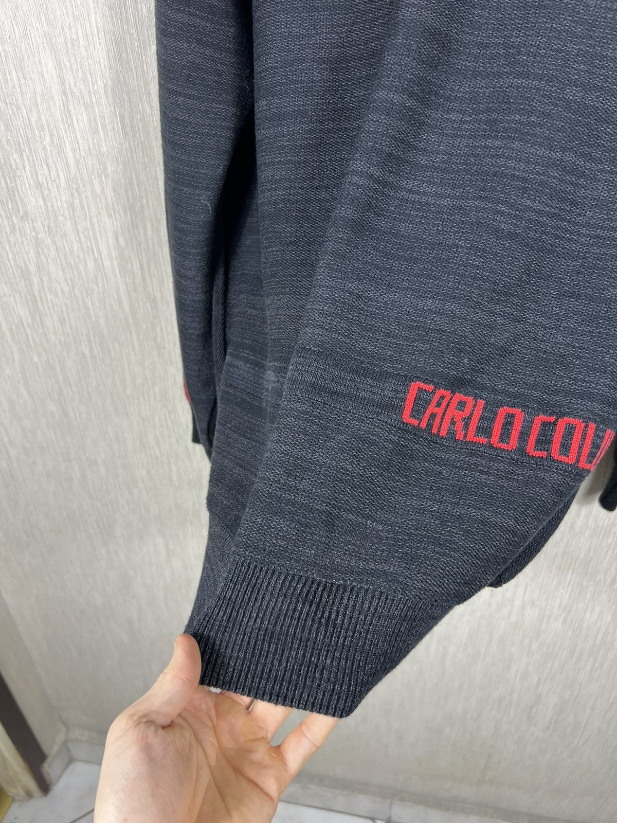 Carlo Colucci Vintage Carlo Colucci coogi 3D patterned monogram sweater Size US XL / EU 56 / 4 - 15 Thumbnail