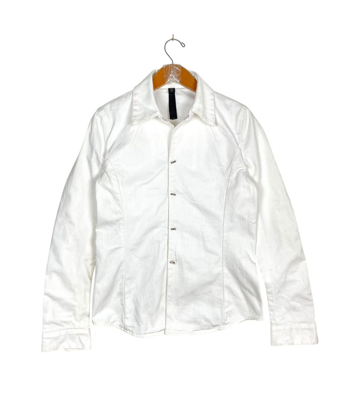 wjk Rare‼️ Wjk Japan Denim Shirt Made in Japan Size US XS / EU 42 / 0 - 1 Thumbnail