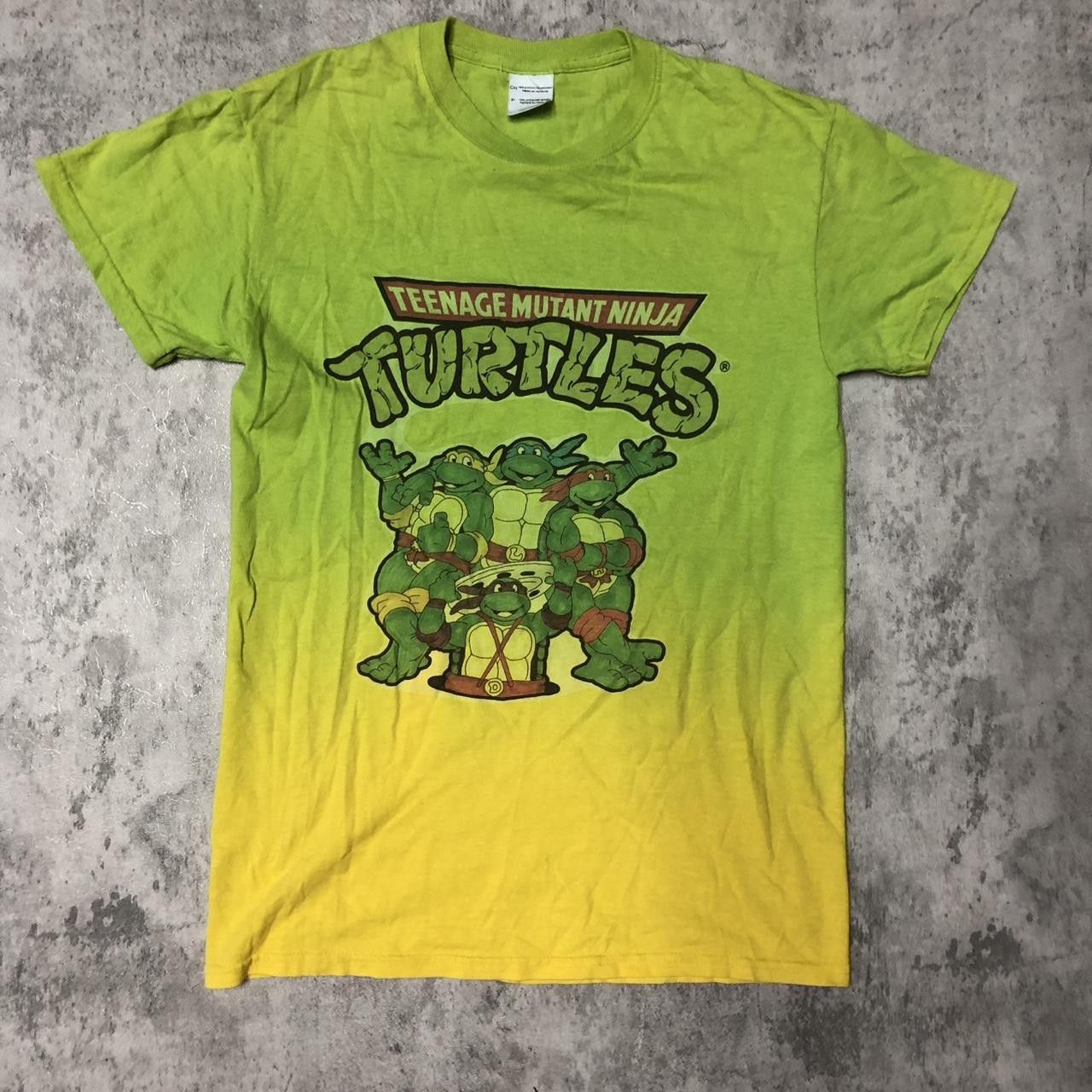 Other Vintage green and yellow Teenage Mutant Ninja Turtles Size US S / EU 44-46 / 1 - 1 Thumbnail