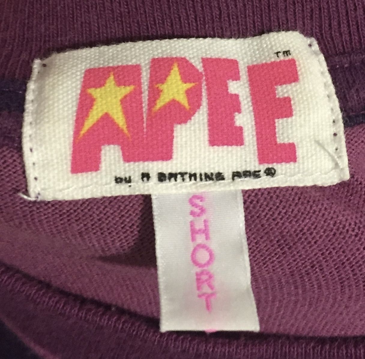 Bape Bape purple camo long sleeve tee shirt Size XS / US 0-2 / IT 36-38 - 4 Thumbnail