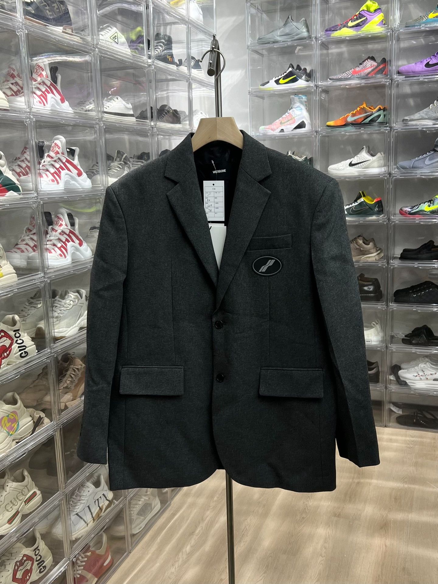 WE11DONE We11done Formal Gray Suit 40r Men Size 40R - 1 Thumbnail