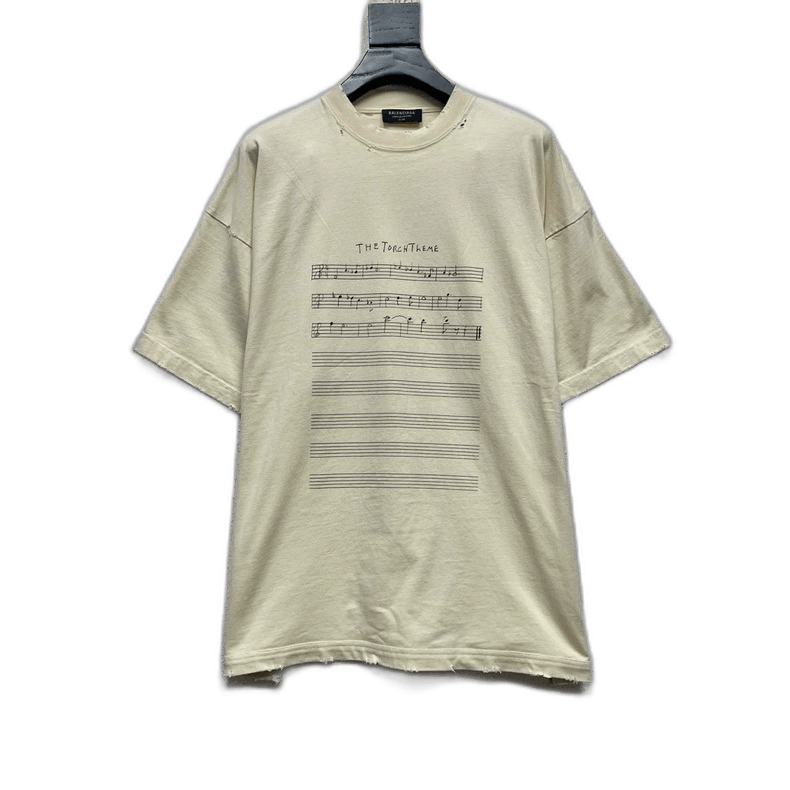 Balenciaga Balenciaga Band collaboration musical note short-sleeve T-s Size US M / EU 48-50 / 2 - 1 Thumbnail