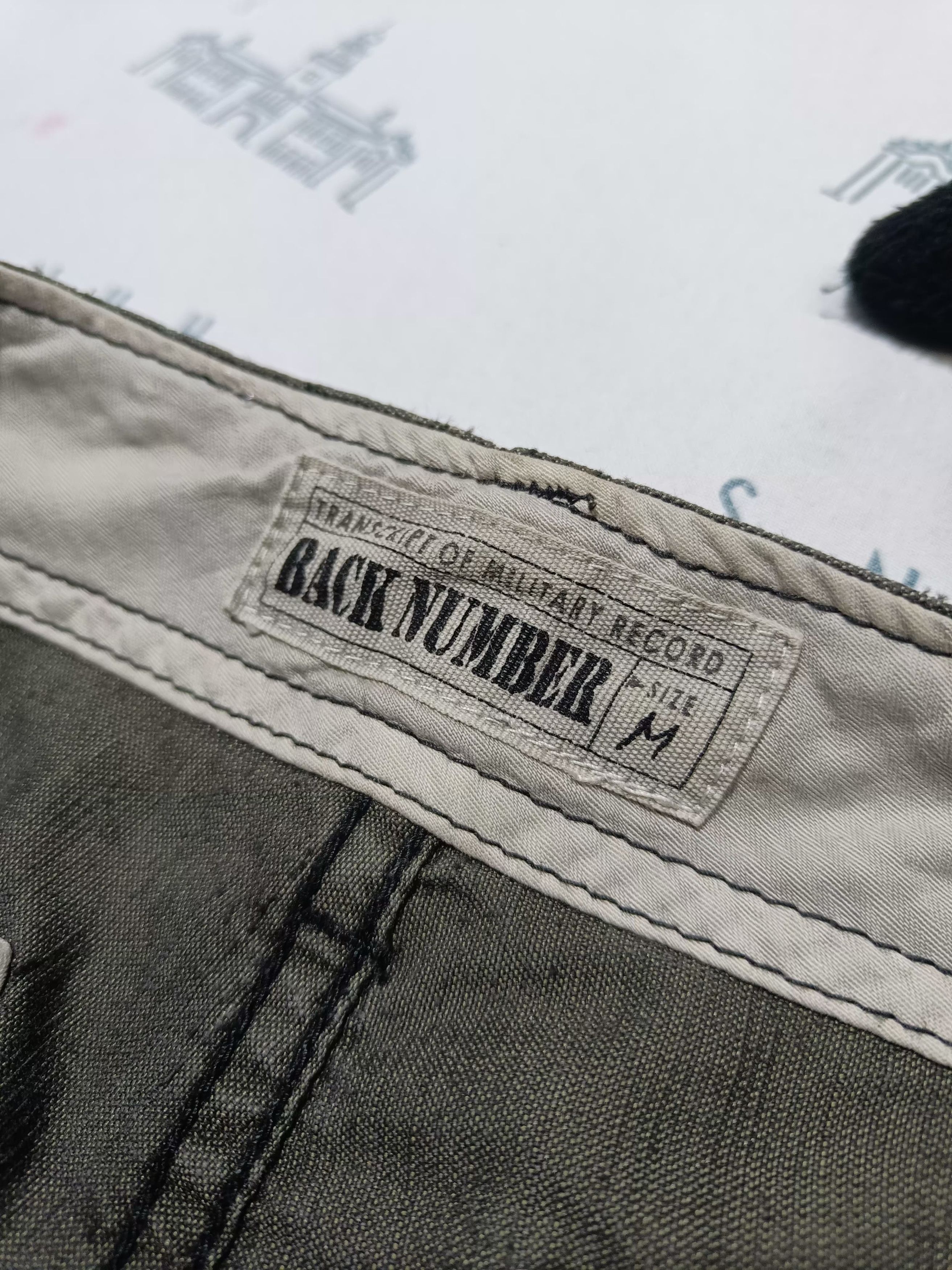 Japanese Brand Back Number Military Corduroy Cargo Tactical Bush Pants Size US 30 / EU 46 - 18 Thumbnail